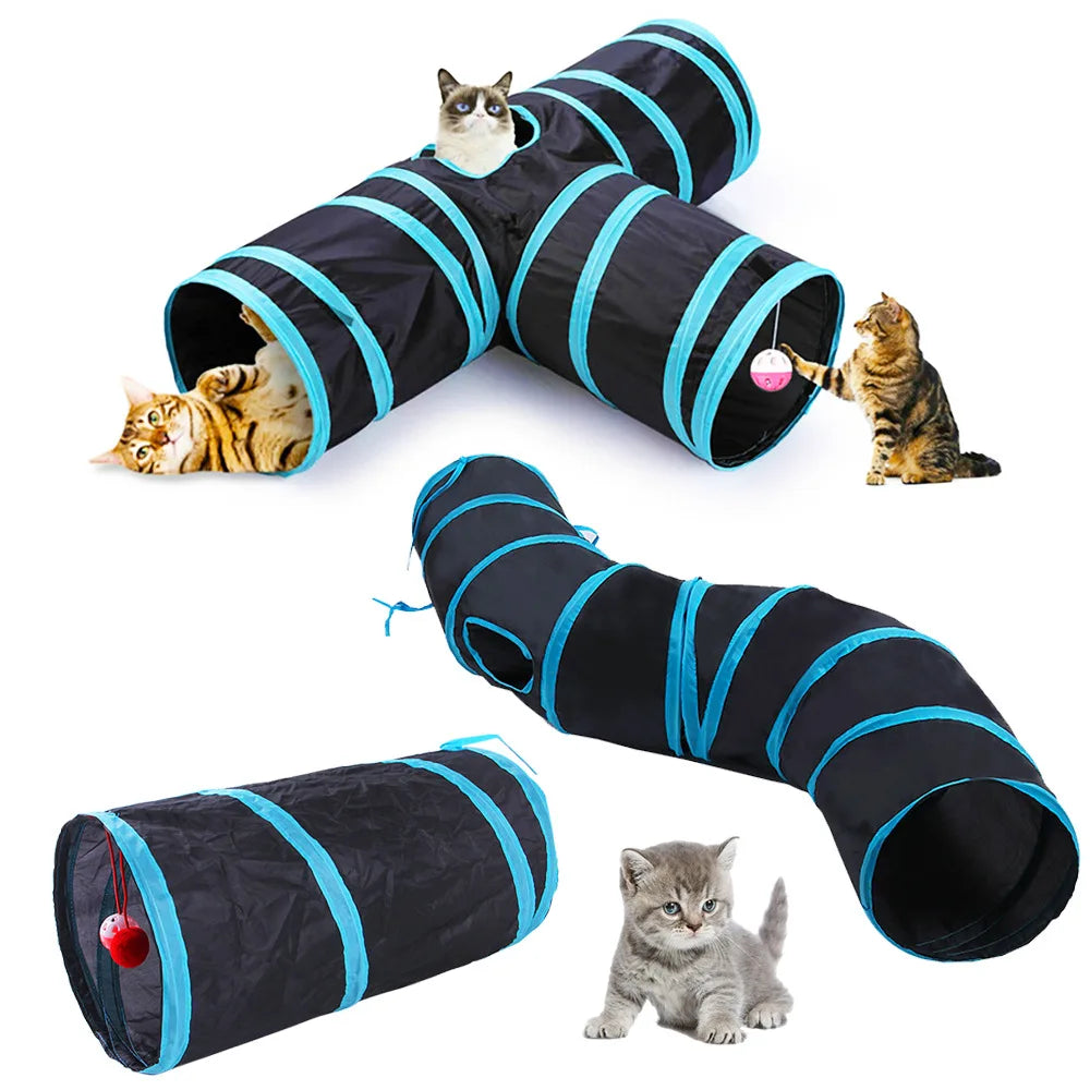 Opvouwbare Kattentunnel — Speelplezier voor Katten & honden